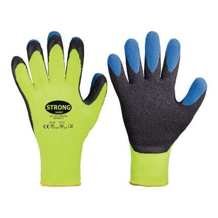 GUANTES DE PROTECCIÓN CONTRA EL FRÍO STRONGHAND Forster talla 10 amarillo/azul neón ( 4000371126 )