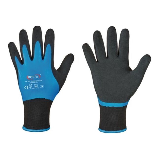 Guanti OPTIFLEX invernali Aqua Guard taglia 10 nero/blu ( 8000140394 )