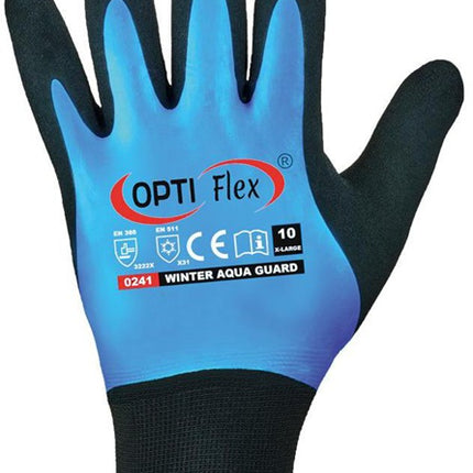 OPTIFLEX Handschuhe Winter Aqua Guard Größe 11 schwarz/blau ( 8000140395 )