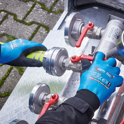 OPTIFLEX Handschuhe Winter Aqua Guard Größe 11 schwarz/blau ( 8000140395 )