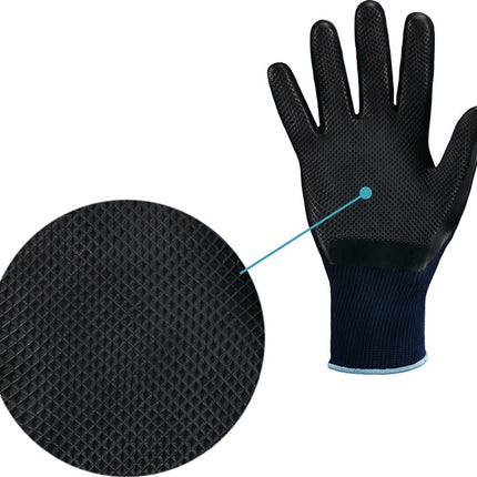 STRONGHAND Handschuhe GRIDSTER Größe 9 dunkelblau/schwarz ( 4000391304 )