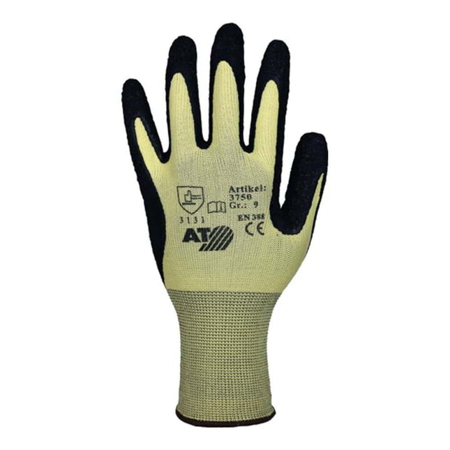 ASATEX gloves size 8 yellow/black ( 4000371262 )