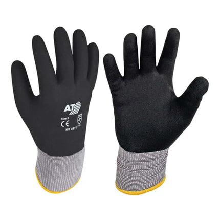 Guantes ASATEX Hit Flex V talla 10 negro/gris ( 4000371036 )