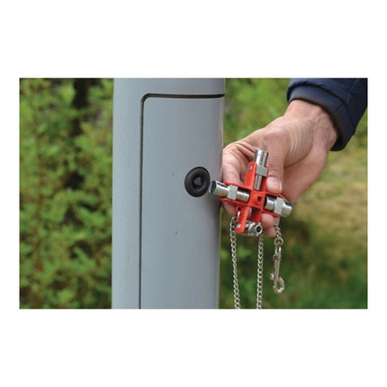 Chiave per armadio di comando doppio SCHUEBO SuBMaster 9 in 1 14 funzioni ( 4000829766 )