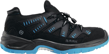 Zapato de seguridad BAAK Homer talla 42 negro/azul ( 8002360395 )