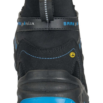 BAAK bottes de sécurité Hudson taille 43 noir/bleu (8002360407)