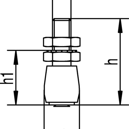 Galet de guidage HELM 449 S acier galvanisé, jaune ( 3000255956 )