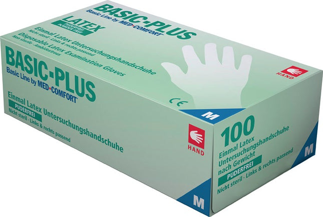 Guantes desechables AMPRI Basic Plus talla XL beige claro ( 4000371512 )