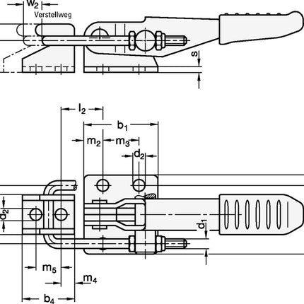 GANTER Verschluss-Spanner GN 851 Stahl ( 4601001912 )