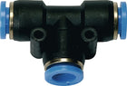 Conector en T RIEGLER serie azul 4 mm ( 4588881672 )