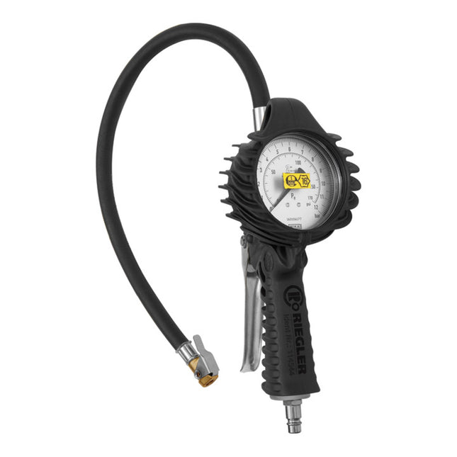 Inflador manual de neumáticos RIEGLER calibrado, con tapón dinamométrico ( 4588880801 )