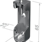 PG Schrankrohrlager 11118 Zinkdruckguss vernickelt ( 3000282762 )