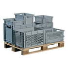 Contenedor apilable de transporte LOCKWEILER L400xA300xA320mm ( 9000447846 )