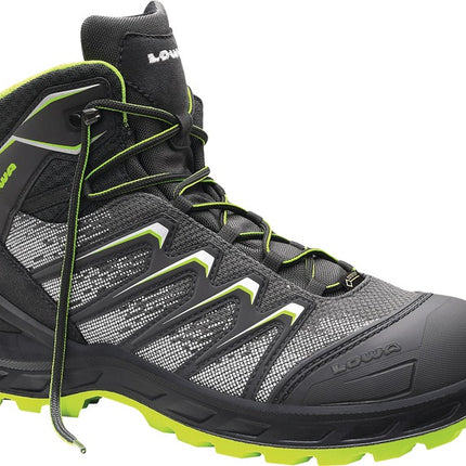 LOWA safety boots Larrox Work GTX grey Mid size 43 grey/green ( 8000469068 )