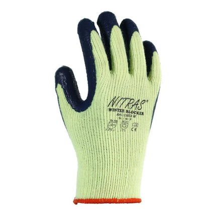 NITRAS Gant de protection contre le froid Winter Blocker taille 10 jaune/bleu ( 4000371551 )