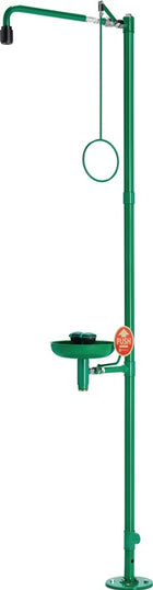 B SAFETY Notdusche ClassicLine mit Augendusche mit Auffangbecken 4000387004  1 - toolbrothers