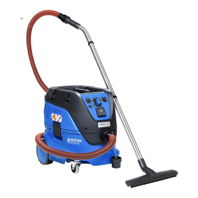 Aspiratore di sicurezza NILFISK ATTIX 33-2M IC BG Bau 1400 W 4500 l/min 250 mbar ( 4000897234 )
