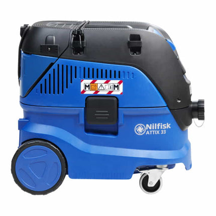 Aspiratore di sicurezza NILFISK ATTIX 33-2M IC BG Bau 1400 W 4500 l/min 250 mbar ( 4000897234 )