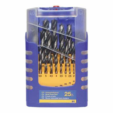 FISCH-TOOLS wood twist drill set 012K 25-piece ( 4000863169 )