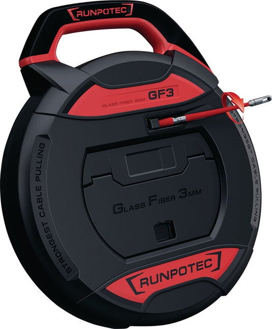 Dispositivo de tracción de cables RUNPOTEC GF3 longitud de cinta 30 m radio de curvatura 38 mm ( 4000818668 )