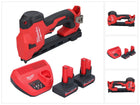 Milwaukee M12 BCST-502 cordless tacker 12 V 19 x 25.4 mm + 2x rechargeable battery 5.0 Ah + charger