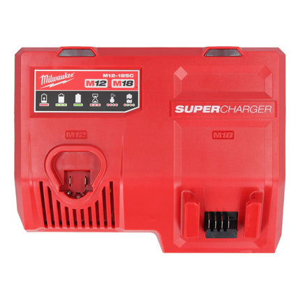 Milwaukee M12-18SC szybka ładowarka 12 V / 18 V 13,5 Ampera ( 4932471735 ) do akumulatorów Li-Ion