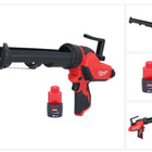 Milwaukee M12 PCG/310-201 Presse à cartouche sans fil 12 V 310 ml + 1 batterie 2,0 Ah - sans chargeur