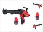 Milwaukee M12 PCG/310-251 Pistola per cartucce a batteria 12 V 310 ml + 1x batteria 2,5 Ah - senza caricabatteria