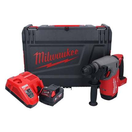 Milwaukee M18 ONEFHX-501X Martello combinato a batteria 18 V 2,5 J SDS-Plus Brushless + 1x batteria ricaricabile 5,0 Ah + caricabatterie + HD box