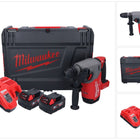 Milwaukee M18 ONEFHX-502X Akku Kombihammer 18 V 2,5 J SDS-Plus Brushless + 2x Akku 5,0 Ah + Ladegerät + HD-Box
