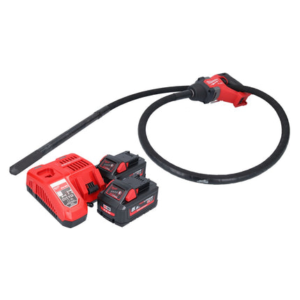 Milwaukee M18 FCVN24-552 Akumulatorowy wibrator do betonu 18 V 2,4 m bezszczotkowy + 2x akumulator 5,5 Ah + ładowarka