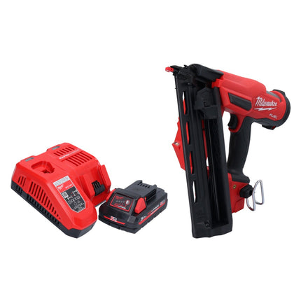 Milwaukee M18 FN16GA-301 Cordless nailer 18 V 32 - 64 mm brushless + 1x rechargeable battery 3.0 Ah + charger
