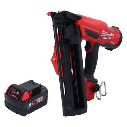Milwaukee M18 FN16GA-501 Chiodatrice a batteria 18 V 32 - 64 mm brushless + 1x batteria 5,0 Ah - senza caricabatterie