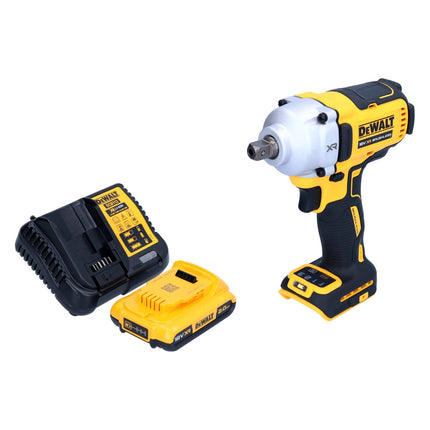 DeWalt DCF 892 D1 Clé à choc sans fil 18 V 812 Nm 1/2" Brushless + 1x batterie 2,0 Ah + chargeur
