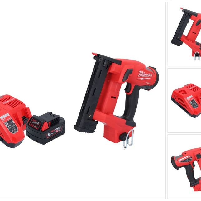 Milwaukee M18 FNCS18GS-501X wkrętarka akumulatorowa 18 V 9,5 - 38 mm bezszczotkowa + 1x akumulator 5,0 Ah + ładowarka + pudełko HD
