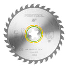 Hoja de sierra circular Festool HW 190x2,6 FF W32 WOOD UNIVERSAL ( 492048 ) 190 x 2,6 mm 32 dientes para todas las maderas, materiales derivados de la madera, placas de material de construcción, placas de fibra de yeso, plásticos blandos