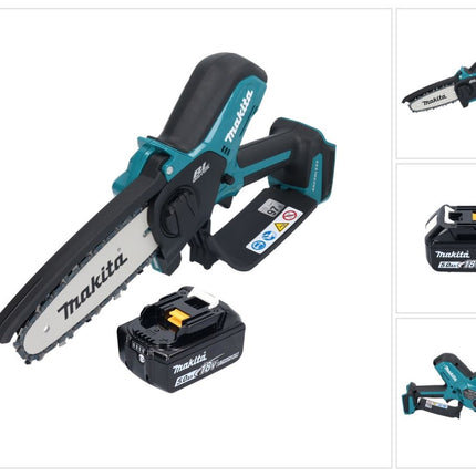 Makita DUC 150 T01 Cordless chainsaw 18 V 15 cm brushless + 1x battery 5.0 Ah - without charger