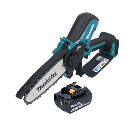 Makita DUC 150 T01 Cordless chainsaw 18 V 15 cm brushless + 1x battery 5.0 Ah - without charger