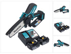 Makita DUC 150 RT201 Motosierra sin cable 18 V 15 cm sin escobillas + 2x batería 5,0 Ah + cargador