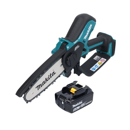 Makita DUC 150 G01 Motosierra sin cable 18 V 15 cm sin escobillas + 1x batería 6,0 Ah - sin cargador