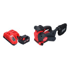 Lijadora de banda sin cable Milwaukee M18 FBTS75-501 18 V 75 x 457 mm sin escobillas + 1x batería recargable 5,0 Ah + cargador