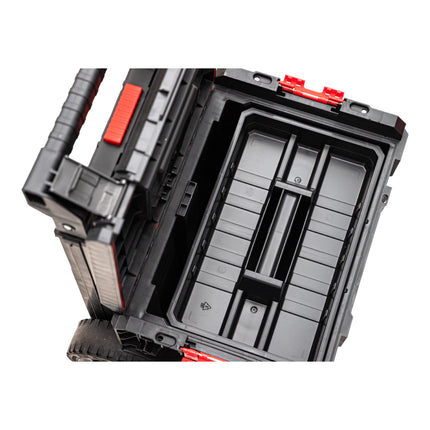 Toolbrothers RHINO L Cart Plus ECO - Mobiler Werkzeugkoffer 29 l IP54 mit Doppelteleskopgriff