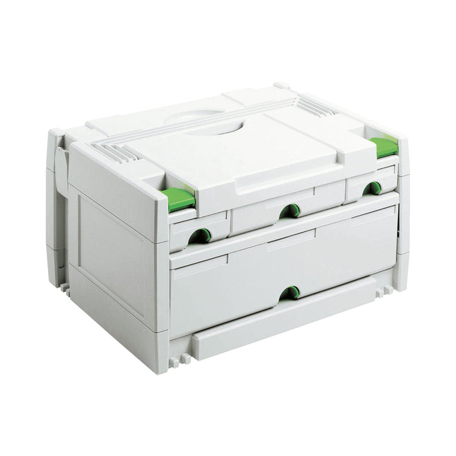 Festool SYS 3-SORT/4 SORTAINER Systainer organizador de maletines de herramientas ( 491522 ) 395 x 295 x 210 mm 4 cajones