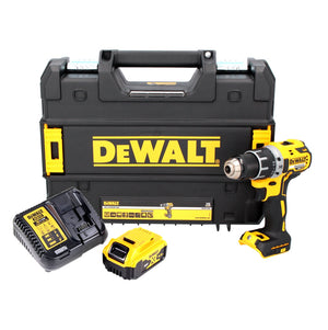 DeWalt DCD 791 P1 Akku Bohrschrauber 18 V 70 Nm Brushless + 1x Akku 5,0 Ah + Ladegerät + TSTAK