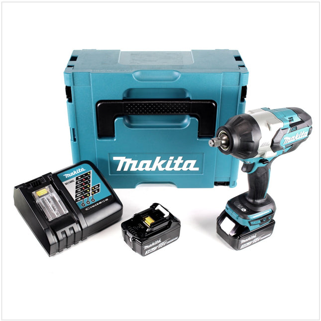 Makita DTW 1002 RFJ Akku Schlagschrauber 1/2“ 18V 1000Nm Brushless + 2x Akku 3,0Ah + Ladegerät + Makpac - Toolbrothers