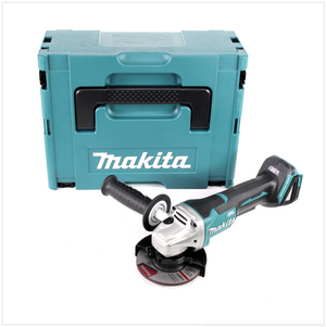 Makita DGA 455 ZJ Akku Winkelschleifer 18V 115mm Brushless Solo + Makpac - ohne Akku, ohne Ladegerät