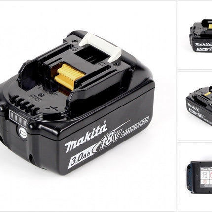 Batería Makita BL 1830 B 18 V 3,0 Ah / 3000 mAh Li-Ion con pantalla LED (197599-5)