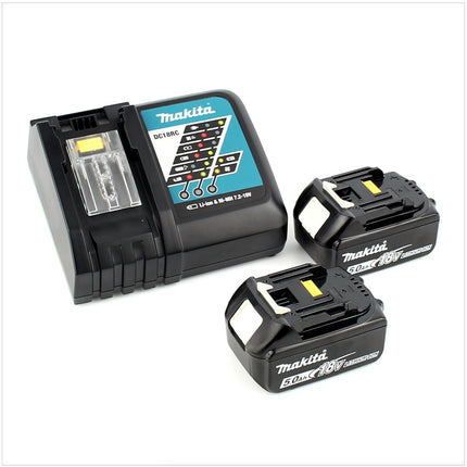 Makita DFS 251 RTJ Akku Trockenbauschrauber 18V Brushless + 2x Akku 5,0Ah + Ladegerät + Makpac - Toolbrothers