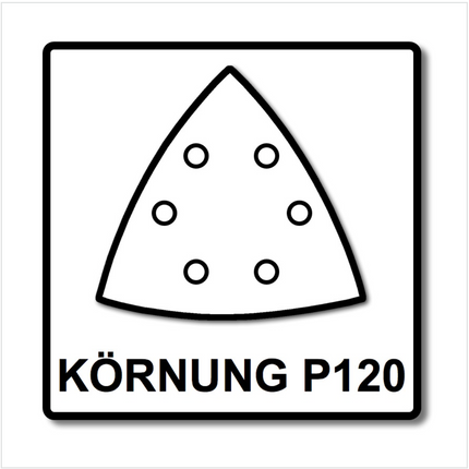 Festool Abrasivo de malla Granat Net STF DELTA P120 GR NET/50 - 50 unidades ( 203322 )