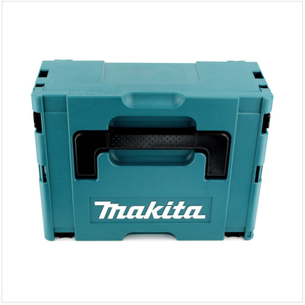 Makita DHP 483 RFJ Trapano avvitatore a percussione brushless a batteria 18 V in valigetta MAKPAC + 2x Batterie 3,0 Ah + Caricatore rapido